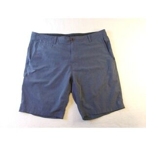 7 Diamonds 7D‎ Mens Hybrid Shorts Blue Heather Stretch Golf Casual Size 38